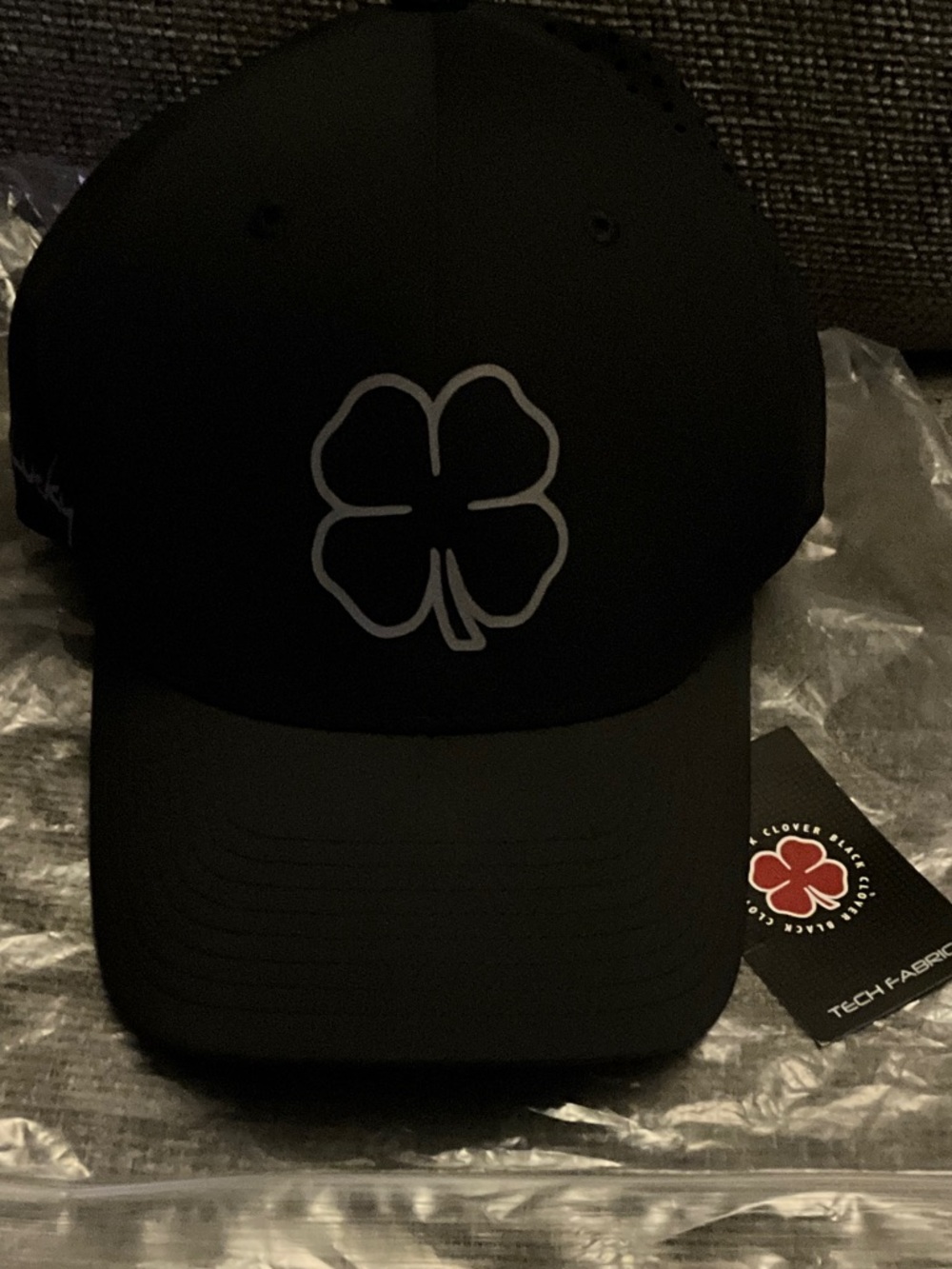 Black Clover Men's Black Clover Logo Black Hat